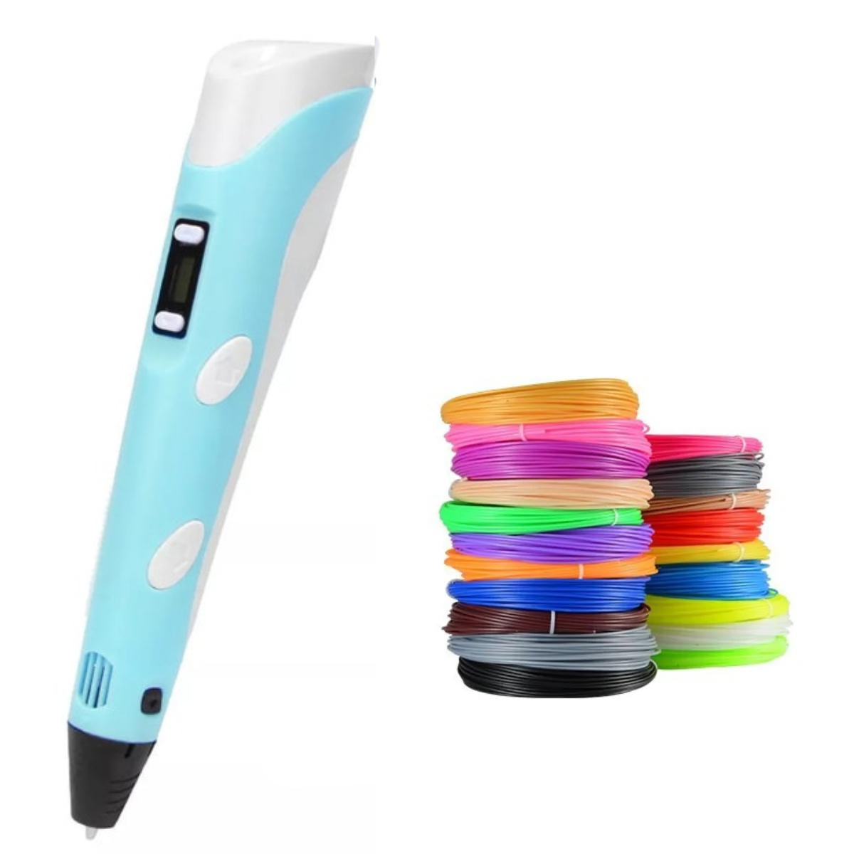 "Lichtgewicht 3D pen voor creatief tekenen, ergonomisch ontwerp, geschikt voor gedetailleerde en innovatieve projecten."
