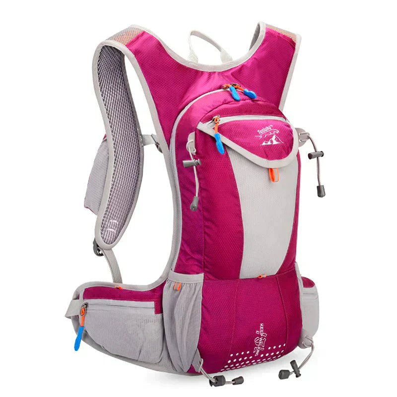 "Lichtgewicht waterdichte outdoor rugzak voor dames, ideaal voor avontuurlijke trektochten en wandelingen in diverse kleuren.