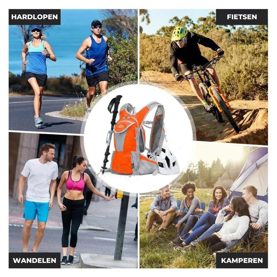 "Lichtgewicht waterdichte outdoor rugzak voor dames, ideaal voor avontuurlijke trektochten en wandelingen in diverse kleuren.