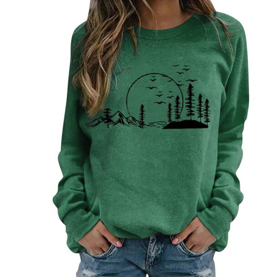 "Lily dames zomer pullover, comfortabele sweatshirt, trendy design, blauw, bruin, groen, roze, zwart, casual en ademend."
