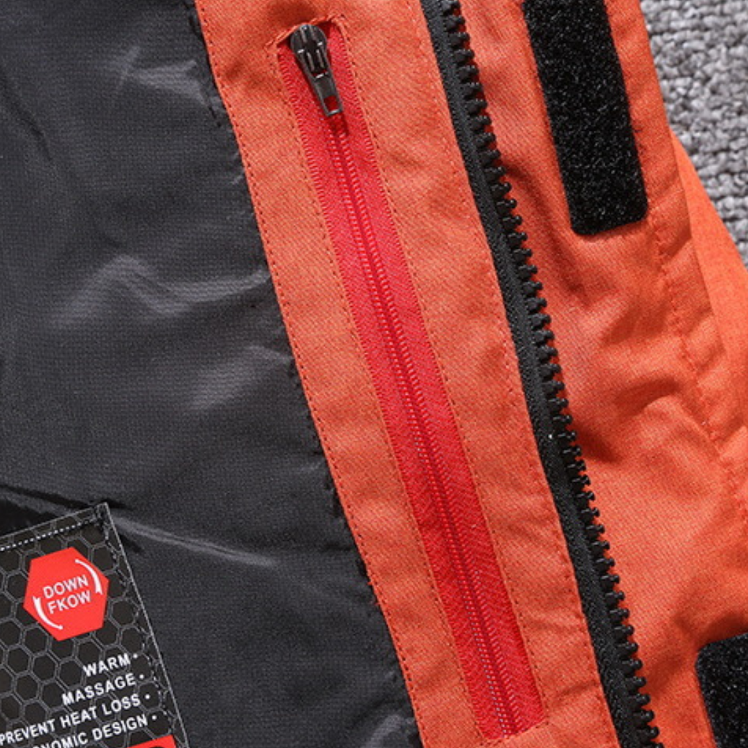 "Luxe heren parka winterjas, zwarte kleur, softshell, uitstekende isolatie, stijlvol ontwerp voor koude stads- en buitenactiv