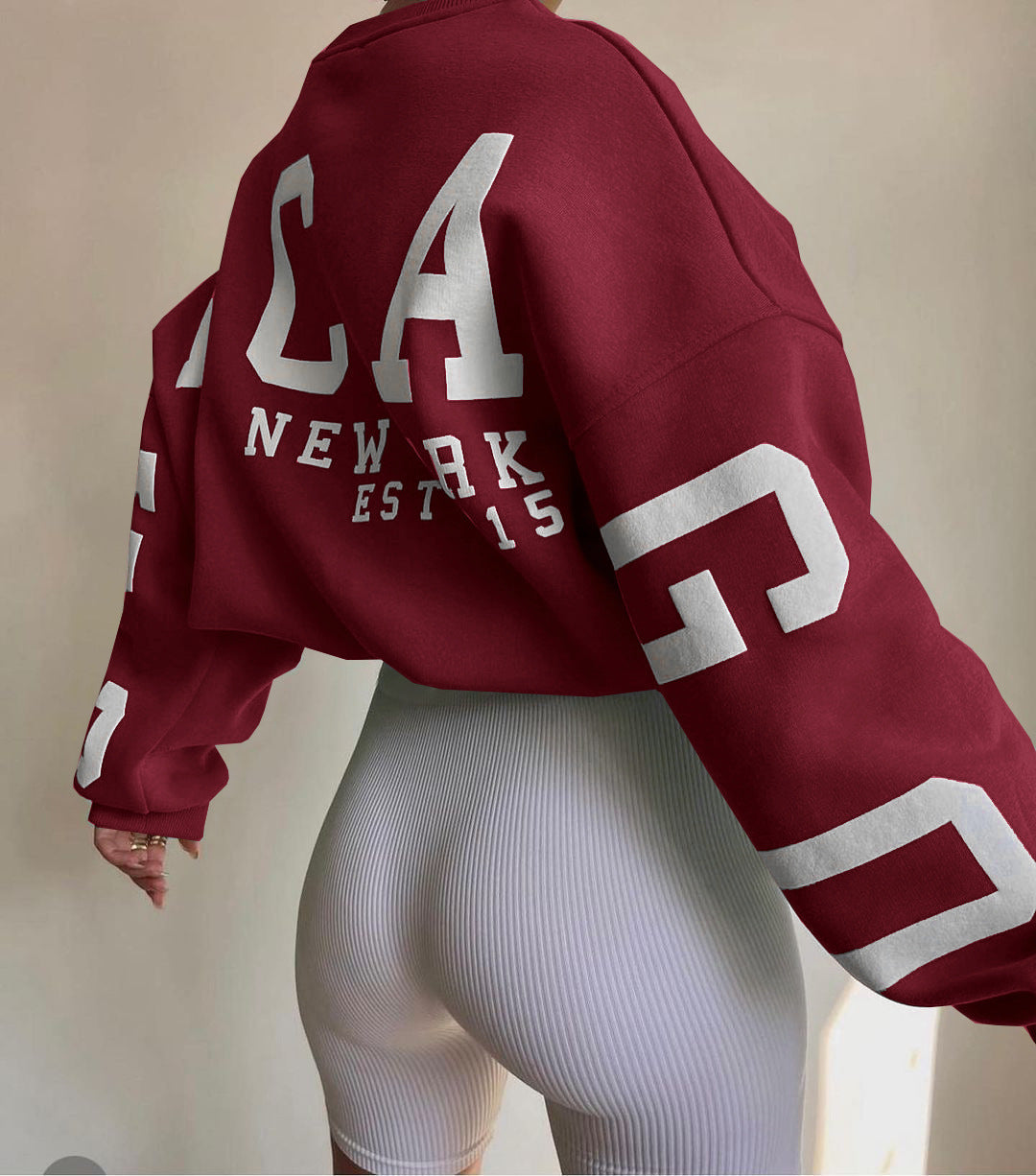 Oversized comfy sweater voor dames, trendy en zacht, casual-chique look, ideaal voor elke gelegenheid en elk seizoen.