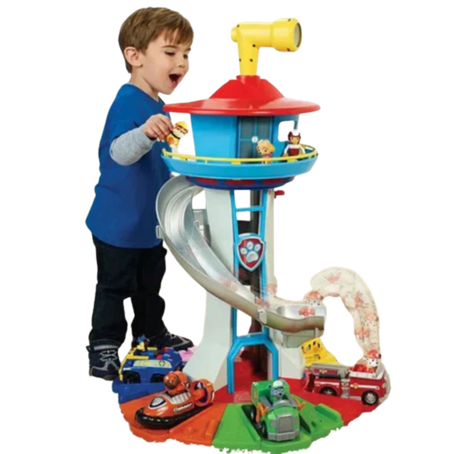 "PawPatrol Speel Toren - Interactief educatief kinderspeelgoed, kleurrijke speeltoren, bevordert creativiteit en probleemoplo