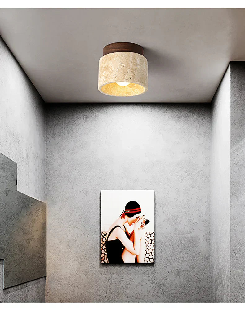 "Sara Japanse plafondlamp, minimalistisch crèmekleurig design, elegante uitstraling voor moderne interieurs, geschikt voor E2