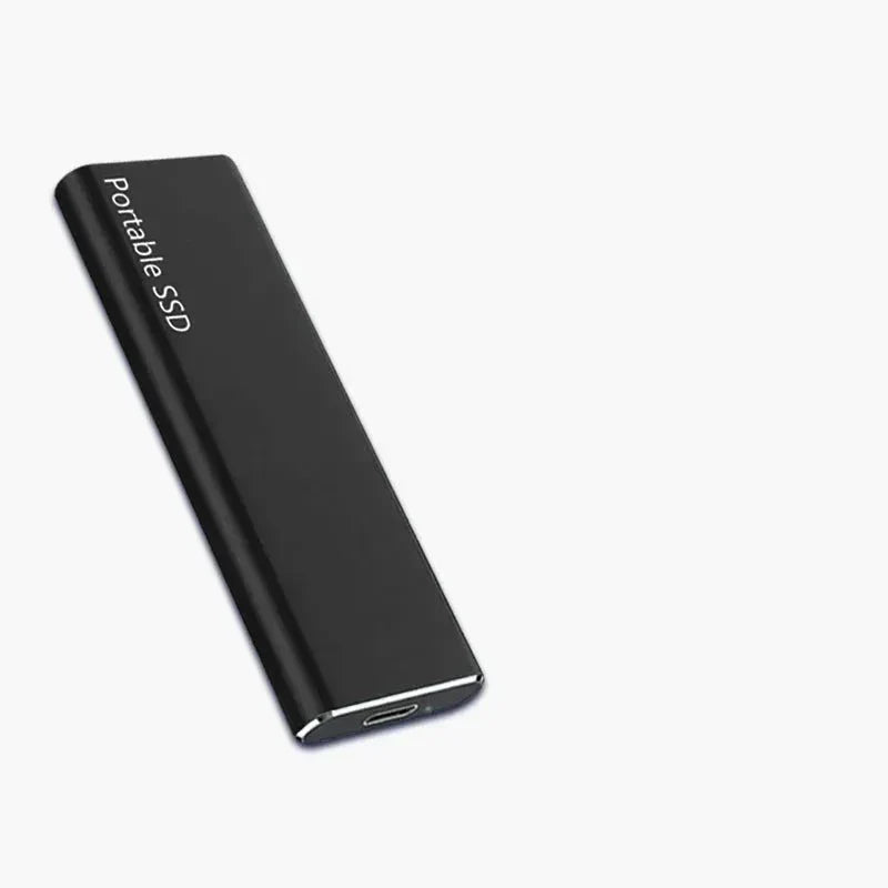 "Slanke 4 TB externe harde schijf met USB-C, zilver, voor snelle opslag. Draagbaar, ideaal voor onderweg of thuis."