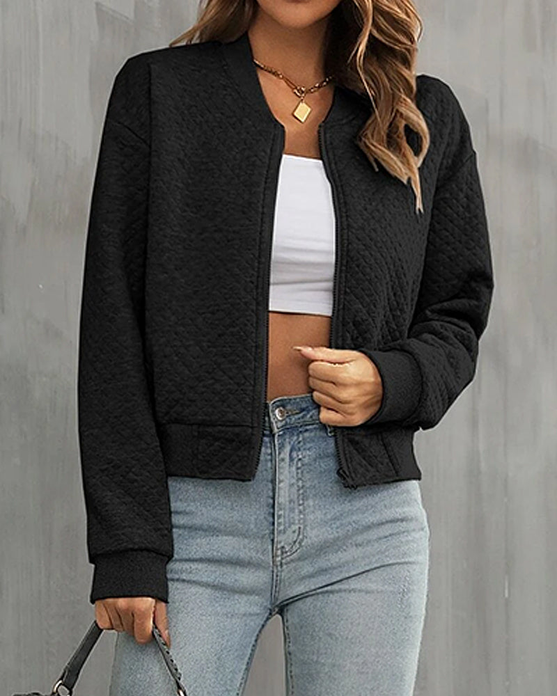 Stijlvol zomer bomberjack dames, lichtgewicht, comfortabel, modern design, ideaal voor koelere avonden, veelzijdig te combine