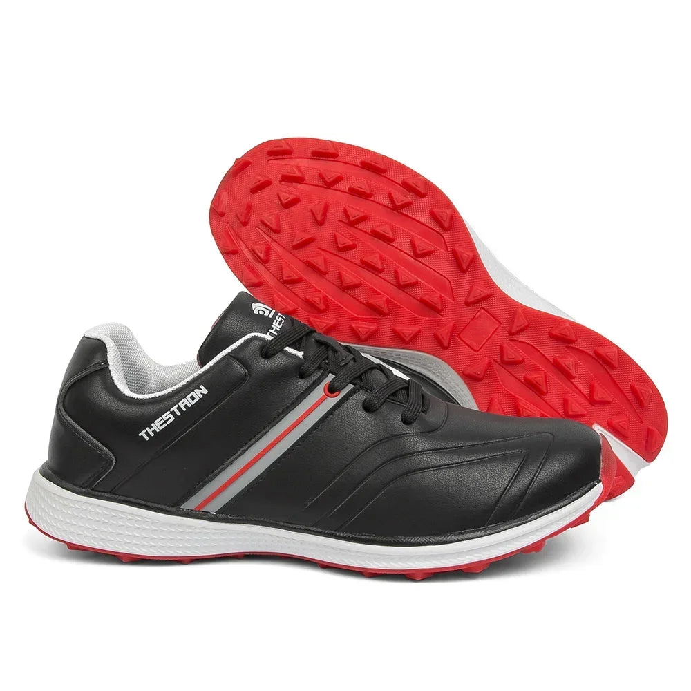 "Stijlvolle waterdichte heren golfschoenen met grip en comfort, modern ontwerp, ideaal voor elke golfbaan"