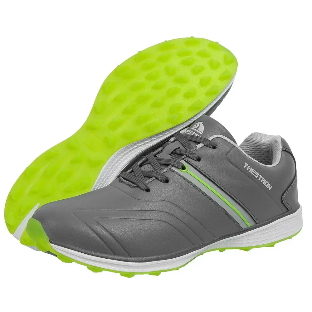 "Stijlvolle waterdichte heren golfschoenen met grip en comfort, modern ontwerp, ideaal voor elke golfbaan"
