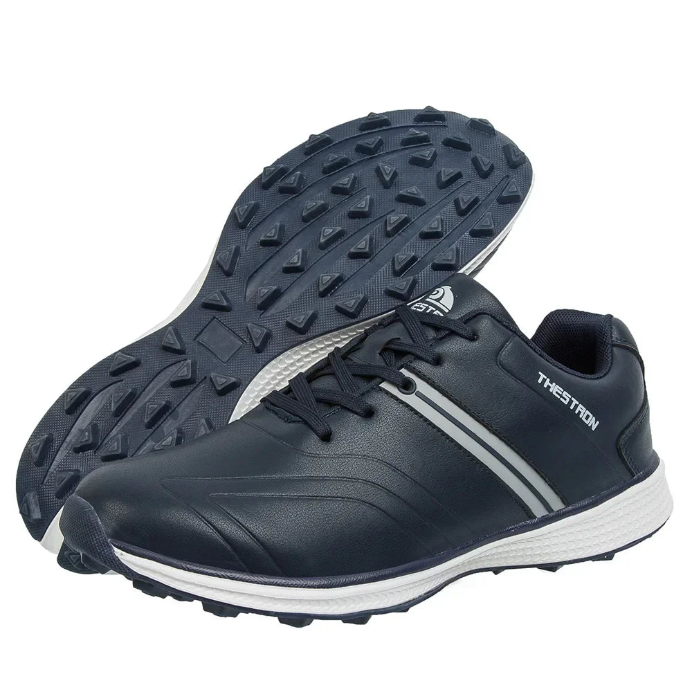 "Stijlvolle waterdichte heren golfschoenen met grip en comfort, modern ontwerp, ideaal voor elke golfbaan"