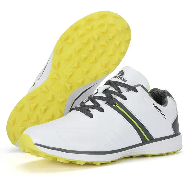 "Stijlvolle waterdichte heren golfschoenen met grip en comfort, modern ontwerp, ideaal voor elke golfbaan"