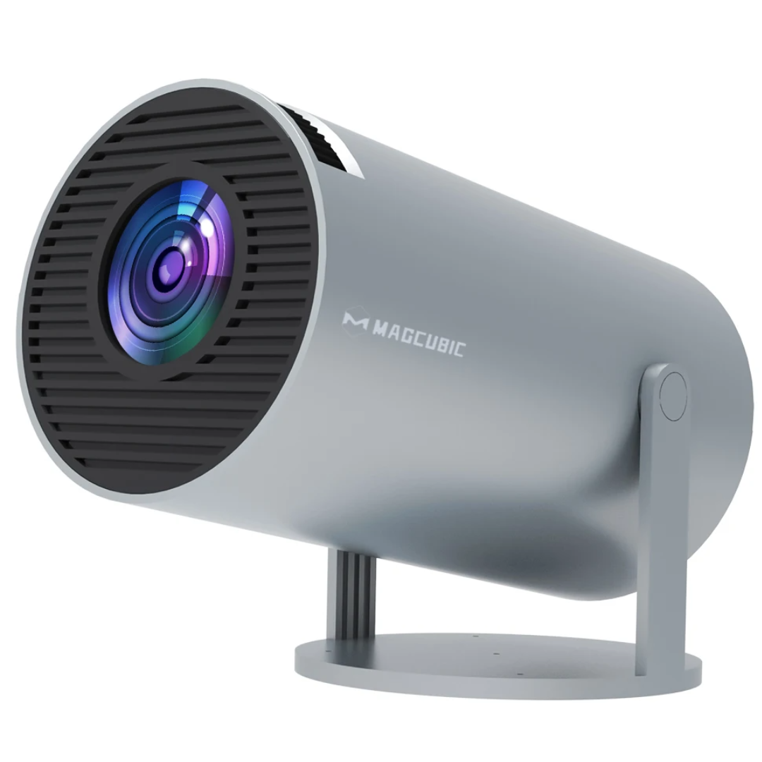 "Ultra HD projector met strak ontwerp, compact en draagbaar. Verbluffende helderheid, geschikt voor elk interieur."