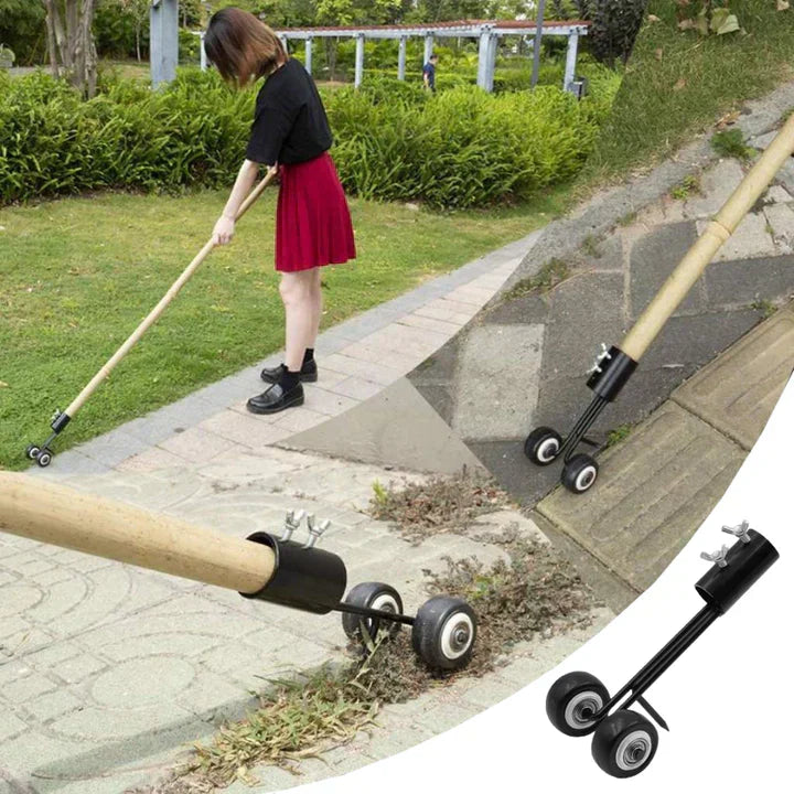 "Ultra-stevig onkruidsteker handgereedschap voor moeiteloos verwijderen van onkruid uit smalle voegen, ergonomisch design"