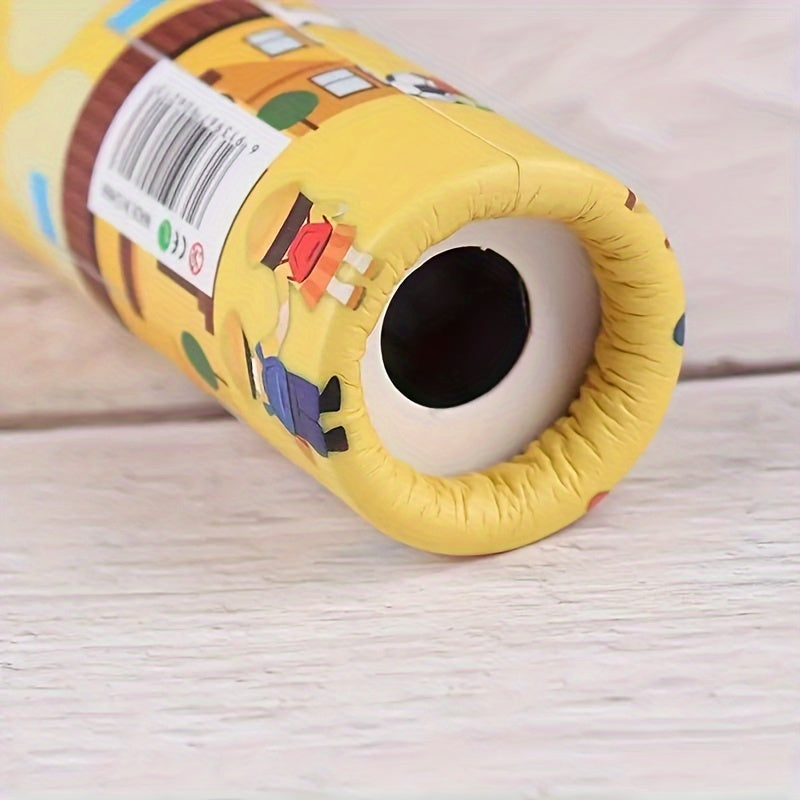 "Vintage kaleidoscoop speelgoed set van 18 stuks, kleurrijke patronen, ideaal voor feestjes, educatief en creatief voor kinde