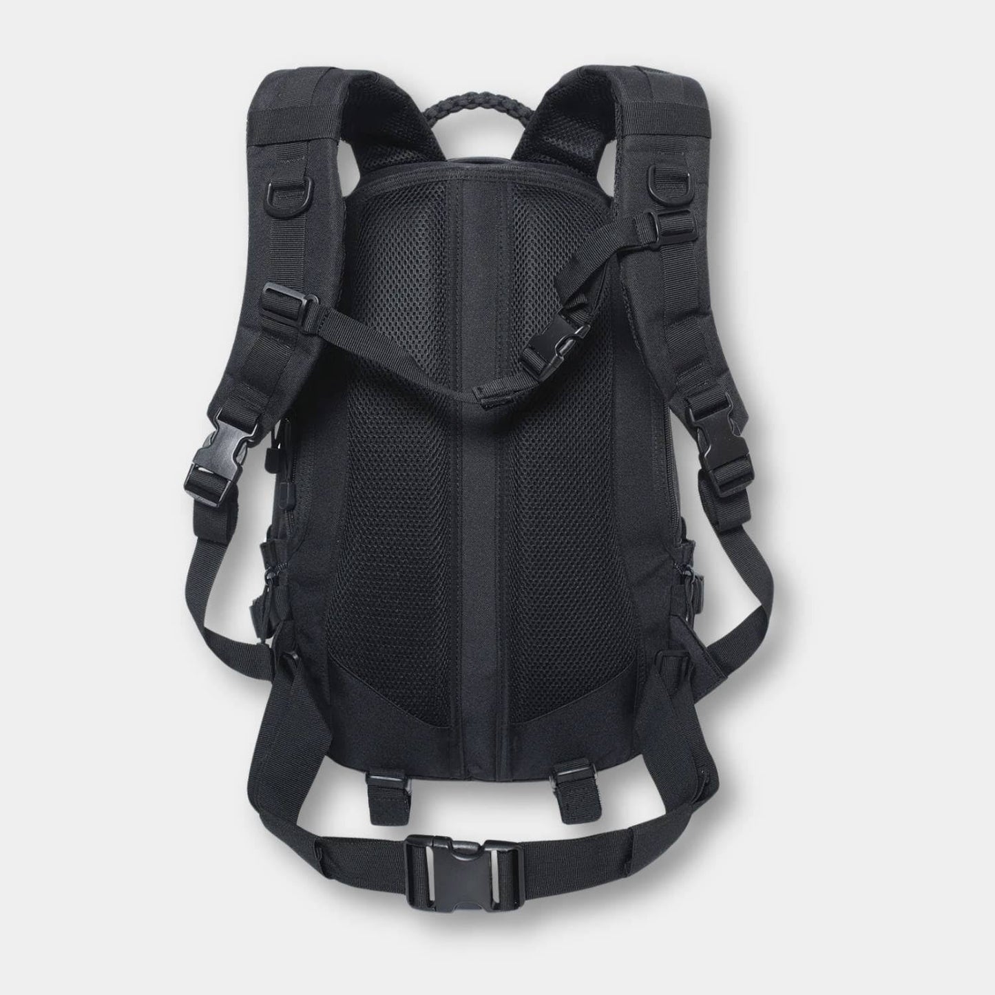 Waterdichte tactische rugzak voor dames, 45-50L, beige, met meerdere vakken, ideaal voor avontuur en dagelijks gebruik.