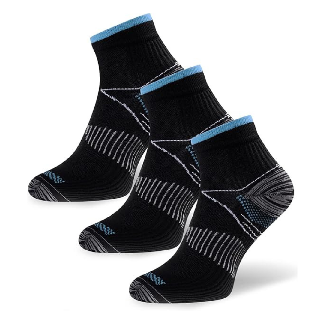 "Zwarte SlimSupport PRO 2.0 orthopedische compressiesokken voor optimale ondersteuning en comfort bij sport en dagelijkse act