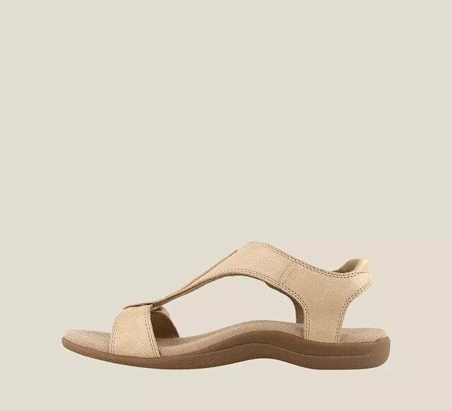 Elegante dames orthopedische sandalen voor optimaal comfort en voetondersteuning, ideaal voor zomerse dagen.