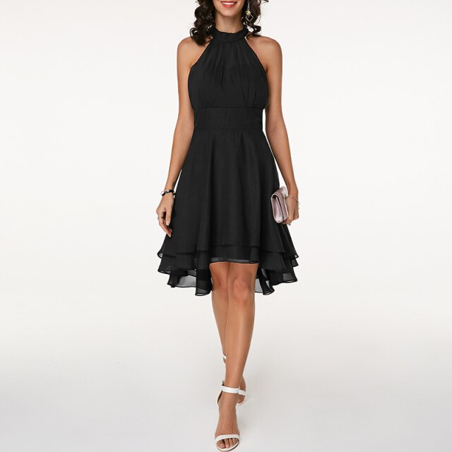 Luchtige Lara zomerjurk voor dames, perfecte balans tussen elegantie en draagcomfort.