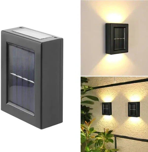EcoShine tuinwandlamp: stijlvolle, waterdichte buitenlamp met LED. Perfect als modern tuinaccessoire.
