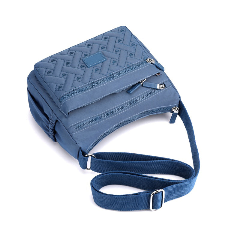 Dames SANDSBERGORIGINALS tas, luxe handtas met klassieke elegantie en superieure organisatie.