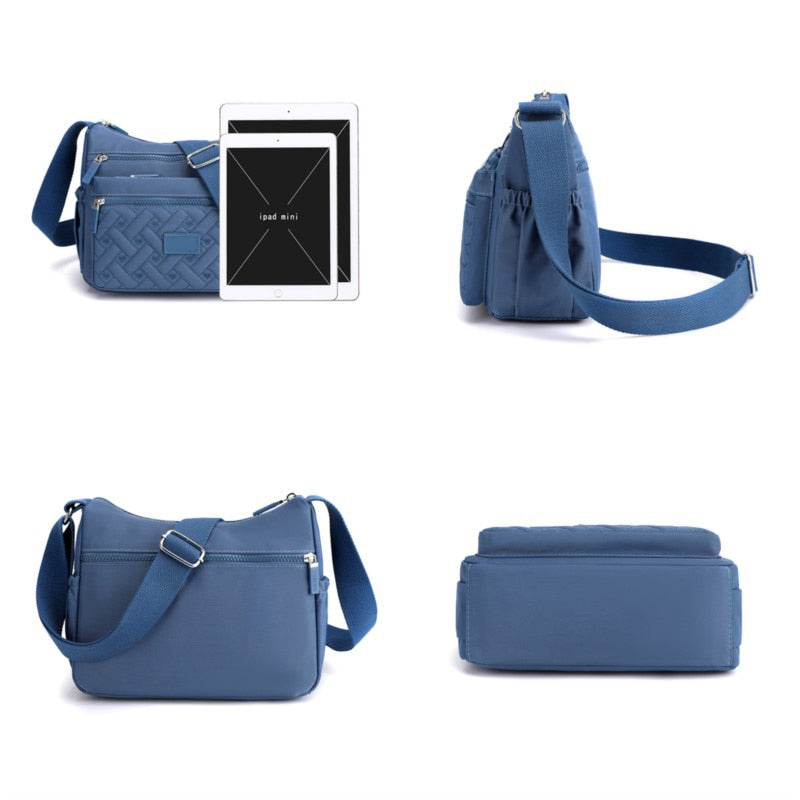 Elegante dames handtas van SANDSBERGORIGINALS, georganiseerd en veelzijdig design.