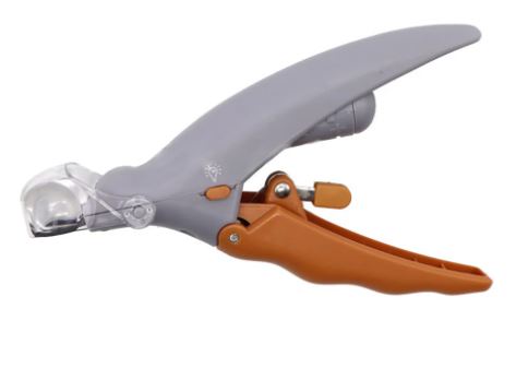 Veilige LED huisdier nagelknipper voor honden en katten, met heldere verlichting voor precieze nagelverzorging.