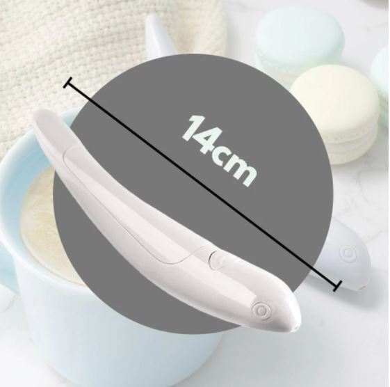 Koffie Kunst Pen voor latte art in kopje. Perfect voor creatieve koffiedecoratie met kruiden.