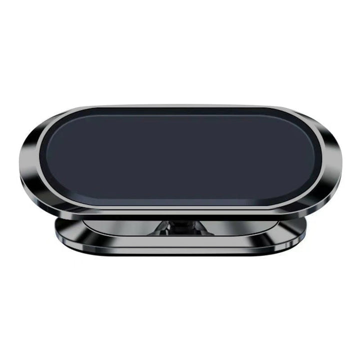 Magnetische telefoon autohouder, ideaal voor navigatie en handsfree bellen, grijs/zilver.