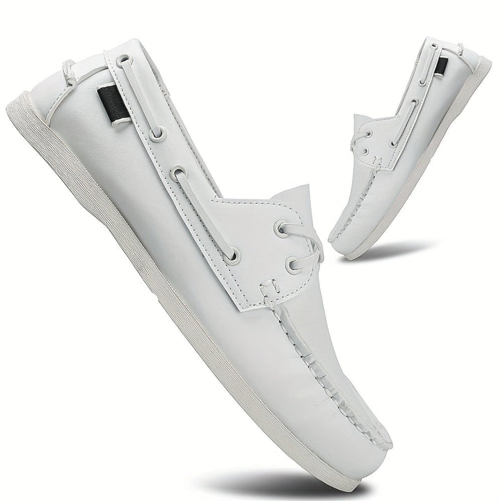 Heren Thijs bootschoenen, robuust met grip. Ideaal voor zomerse dagen en buitenactiviteiten.