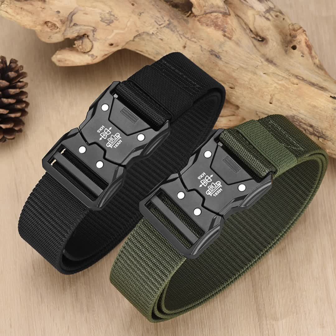 Flexibele en duurzame nylon riem, geschikt voor tactische doeleinden, heren, dames en outdoor.