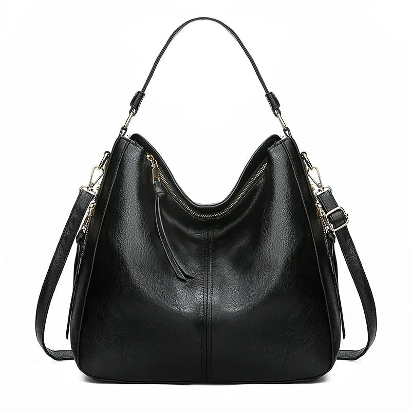 Veelzijdige elegante dames crossbody tas; functionele schoudertas met tijdloos design voor elke gelegenheid.