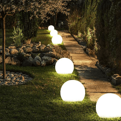 Bolvormige Tuinlamp op Zonne-energie