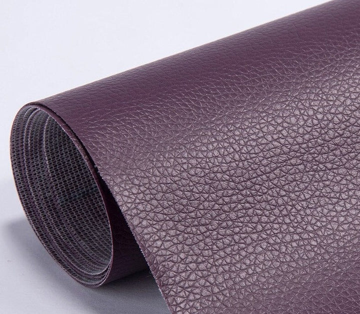 Eenvoudige zelfklevende leer reparatiepatch voor dames en heren kleding en accessoires.