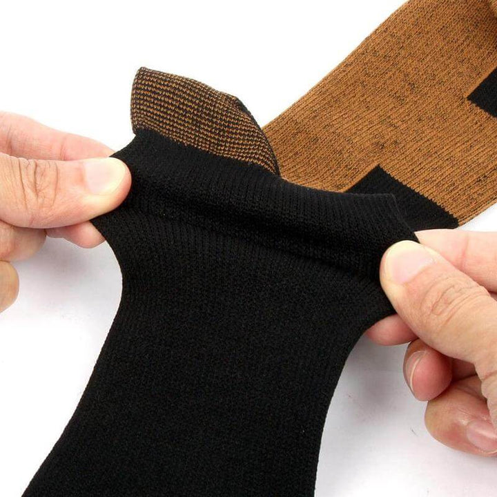 Unisex compressiesokken: anti-vermoeidheid en voetondersteuning voor een actieve dag.
