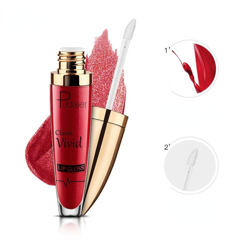 Flacon van SparklingGloss dames glitter lipgloss, de cosmetica voor schitterende, glanzende lippen.