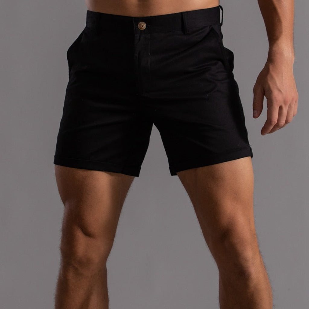 Comfortabele heren zomer shorts CJ26 met praktische zakken, ideaal voor casual vrije tijd.