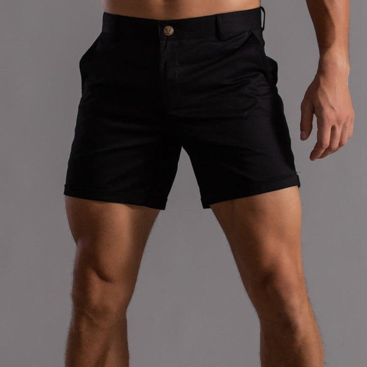 Comfortabele heren zomer shorts CJ26 met praktische zakken, ideaal voor casual vrije tijd.