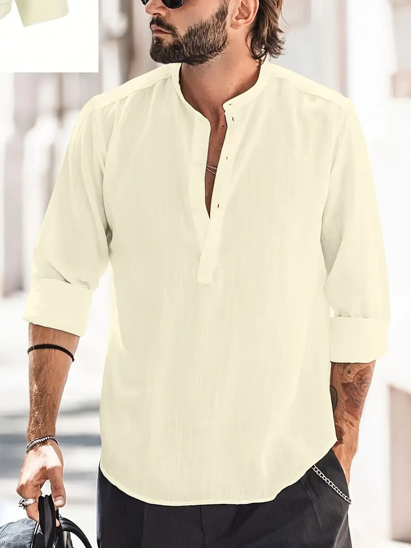Veelzijdig Jacob heren overhemd voor zowel klassieke als casual looks, perfect voor elk seizoen.