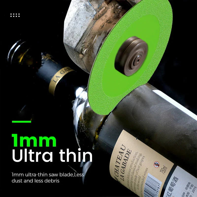 GlassEdge ProDisc diamantzaagblad voor doe-het-zelf en bouw. Perfect voor nauwkeurig snijden van glas en keramiek.