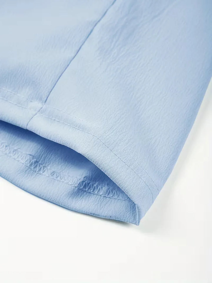 Heren plissé shorts, witte uitvoering, met elastische tailleband en zomercomfort.