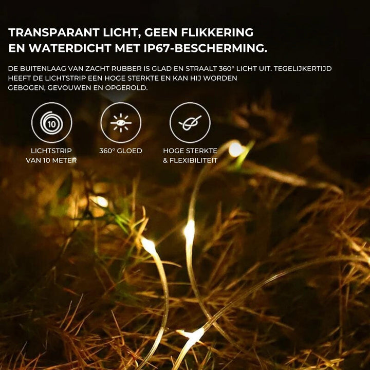 Multifunctionele LED verlichting voor buiten, waterdicht, oplaadbaar en met geïntegreerde powerbank.
