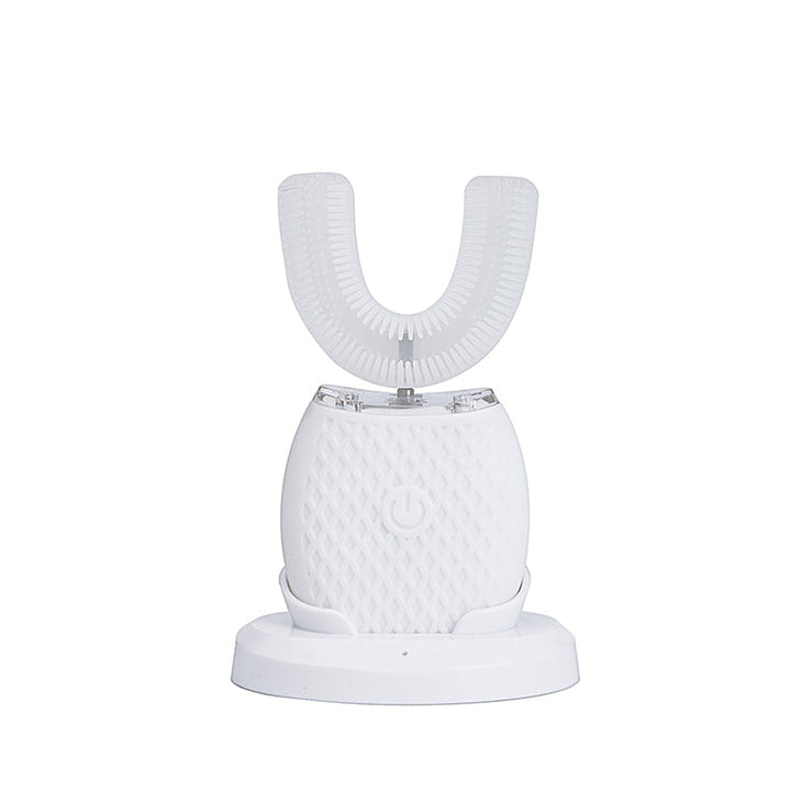 Innovatieve SonicClean ultrasone tandenborstel voor snelle, effectieve 360° reiniging en complete persoonlijke mondverzorging.