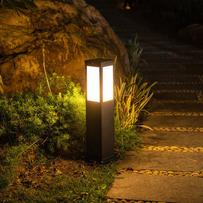 Moderne Buitenlantaarn - Vierkante LED Tuinlamp