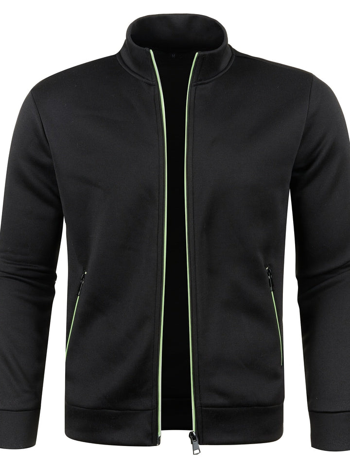Hoogwaardig en zacht herenvest met rits. Comfortabele bovenkleding, een stijlvolle keuze voor elke man.