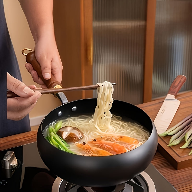 ChefMaster gietijzeren braadpan met deksel, ideaal voor duurzaam koken op inductie.