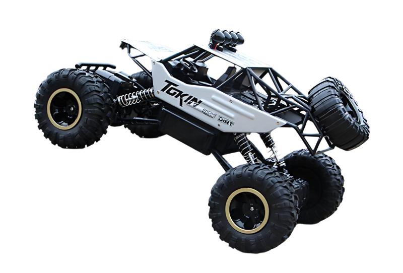 4x4 RC monstertruck voor kinderen en volwassenen. Ideale afstandbestuurbare offroad auto voor buitenspeelgoed.