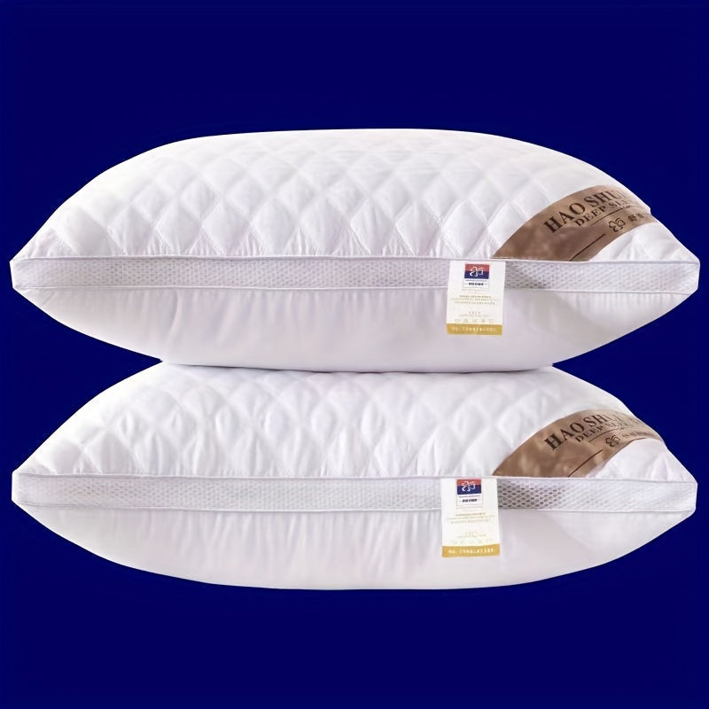 Hoogwaardig, wasbaar kussen voor hotelkwaliteit slaapcomfort. Biedt uitstekende nekondersteuning, anti-zak.