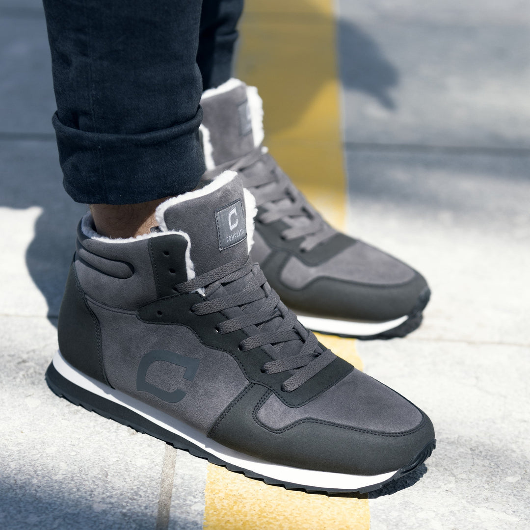 Herenschoenen Ruben, gevoerd en waterafstotend, perfect voor koude en natte dagen.