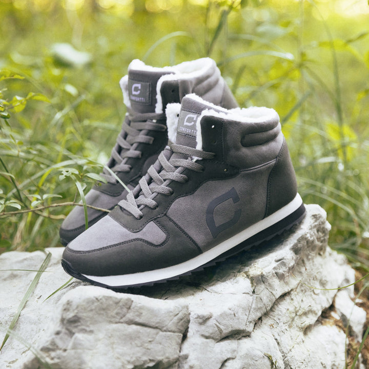 Gevoerde herenschoenen Ruben, comfortabel en waterafstotend, perfect voor de winter.