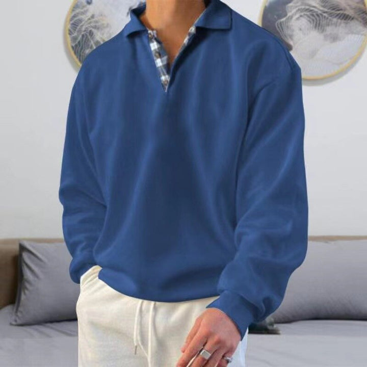Heren pullover klassiek design, comfortabel en stijlvol. Perfect voor mannenmode.