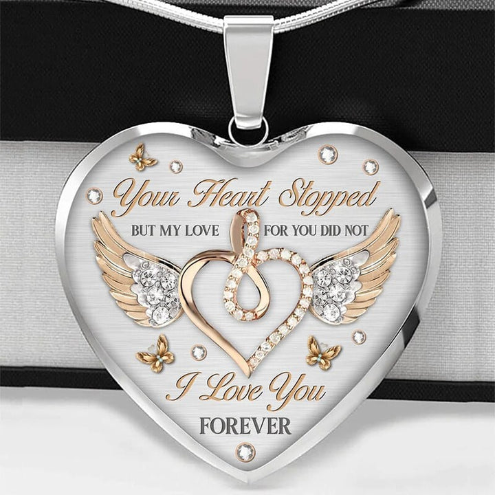 Gegraveerde zilveren hartketting 'Forever' voor dames, een stijlvol sieraad met liefdesboodschap, verstelbaar.